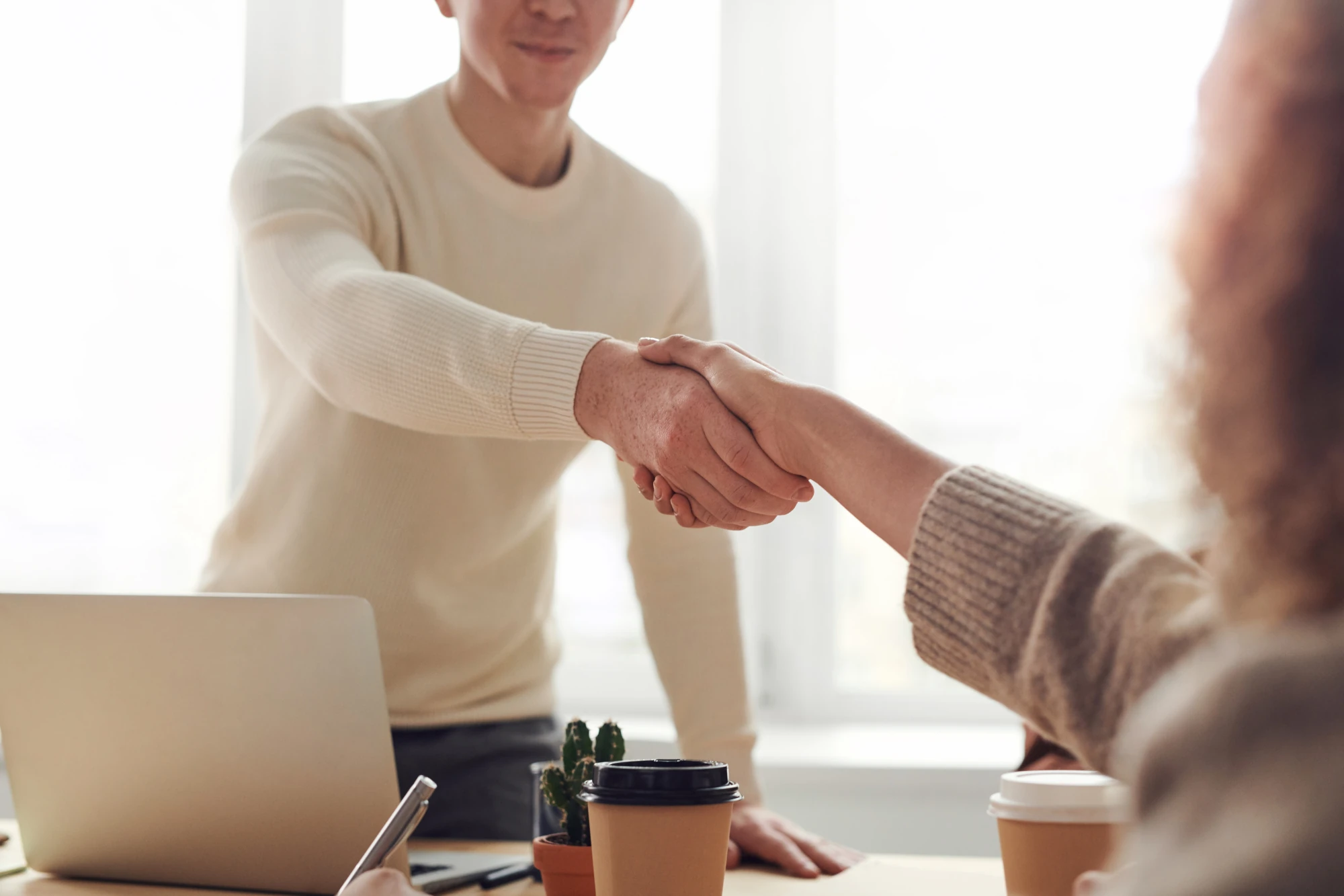 Photo: handshake.