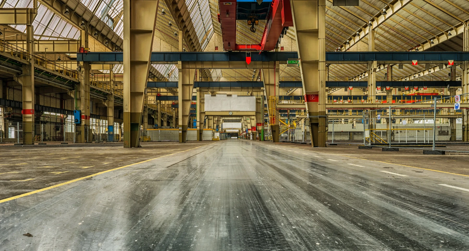 Photo: factory floor.